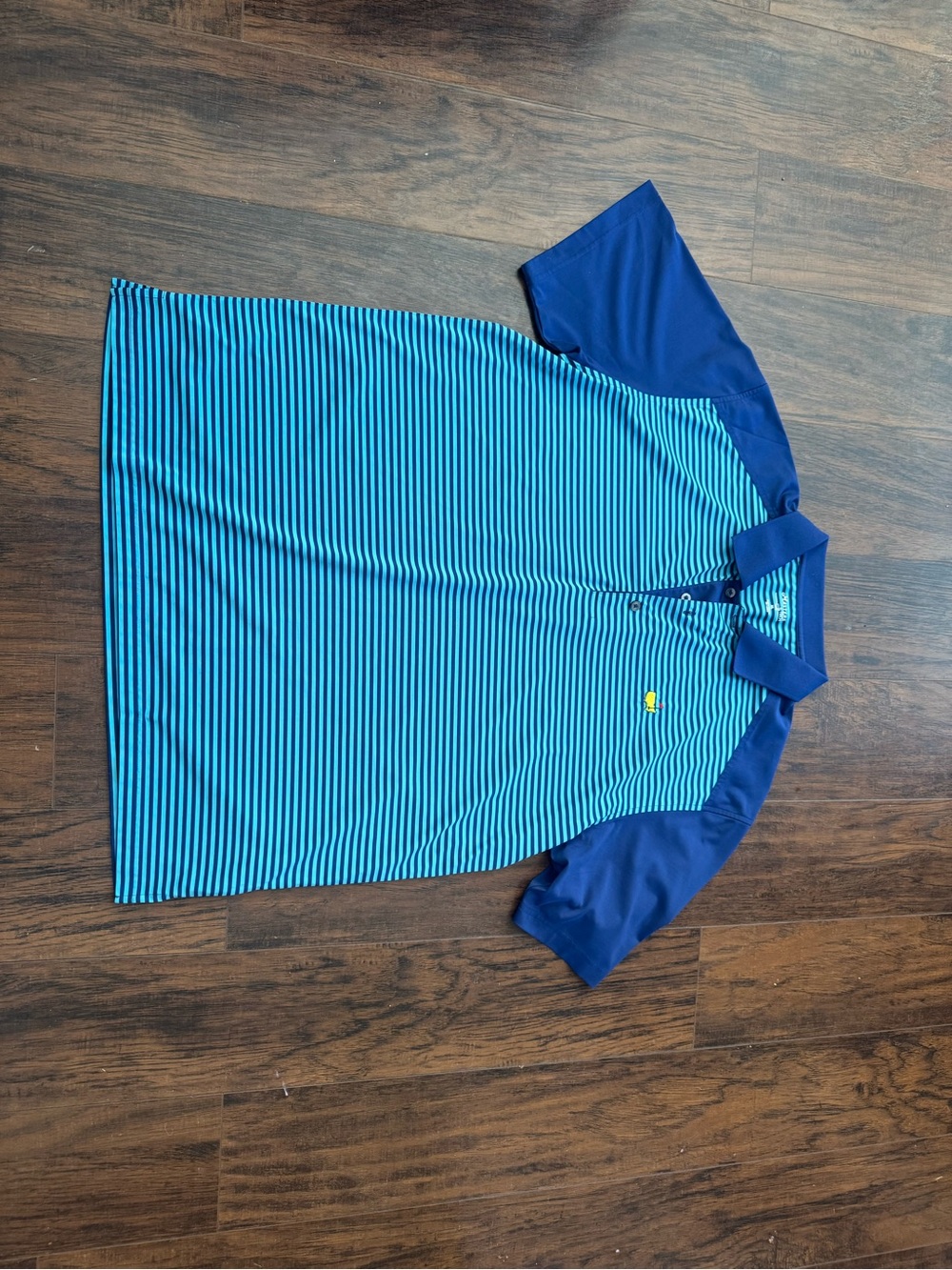 Masters Tech Blue Polo Golf Shirt, Sz. XL, Very Nice!! - Picture 2 of 2